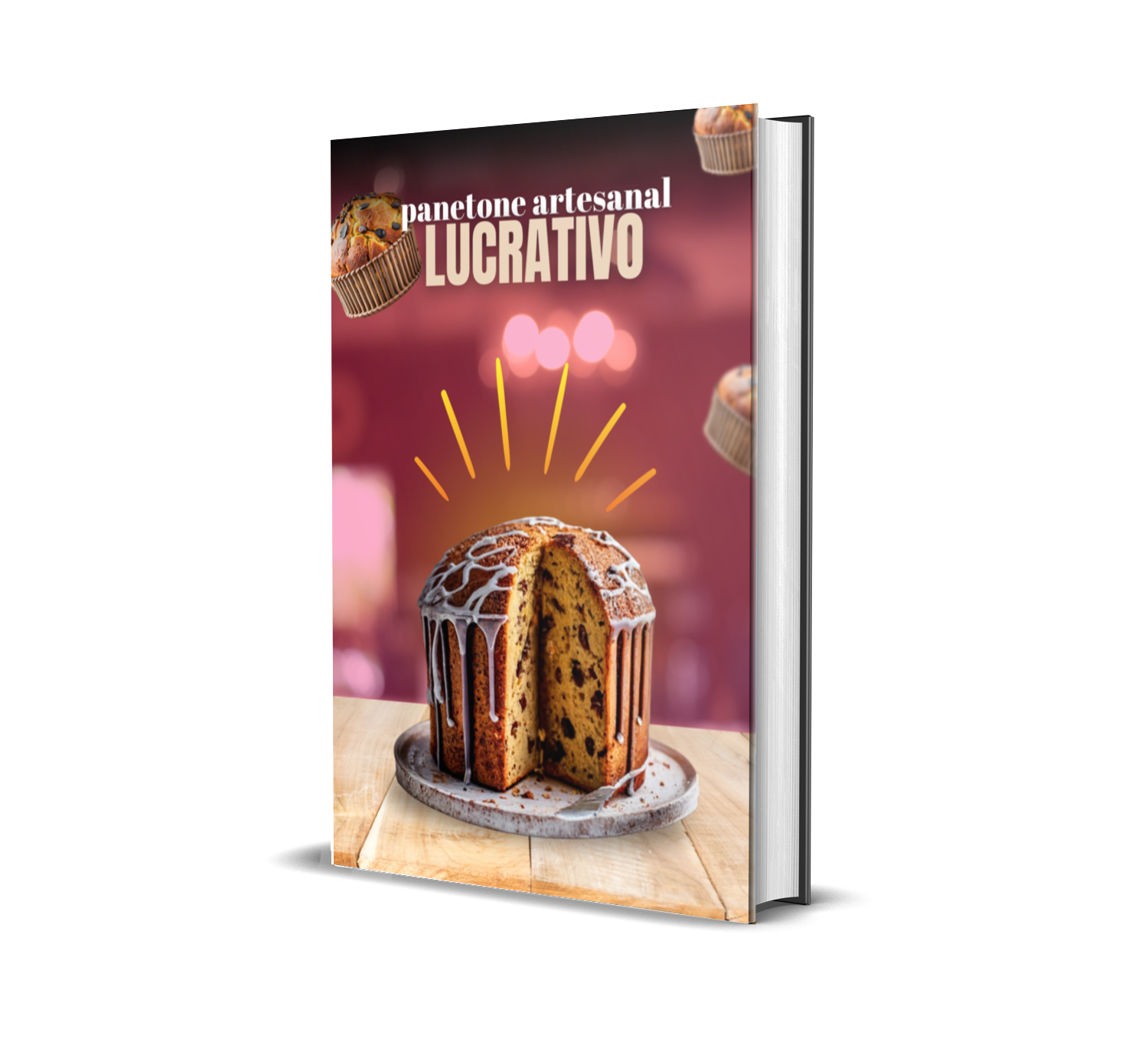 Capa ebook panetone artesanal